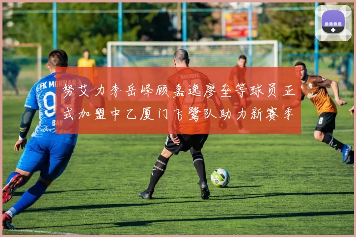 努艾力李岳峰顾嘉逸廖垒等球员正式加盟中乙厦门飞鹭队助力新赛季