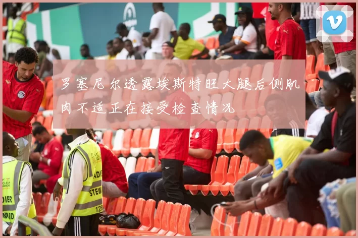 罗塞尼尔透露埃斯特旺大腿后侧肌肉不适正在接受检查情况